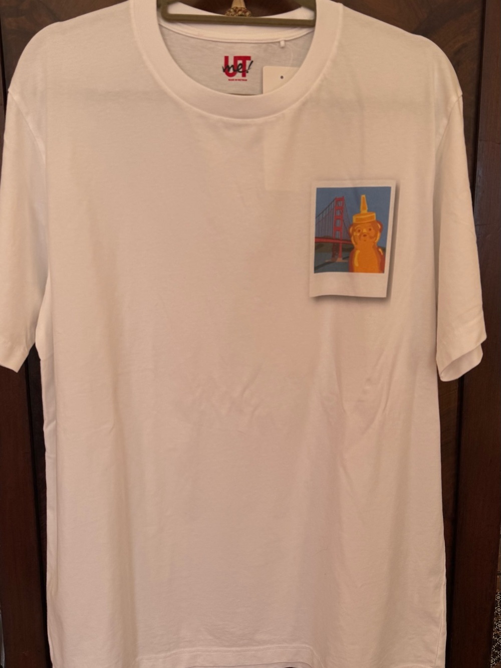 UNIQLO x Fnnch Collab- Golden Gate Bridge-S.F. -T-Shirt- White-Men’s Large NWT